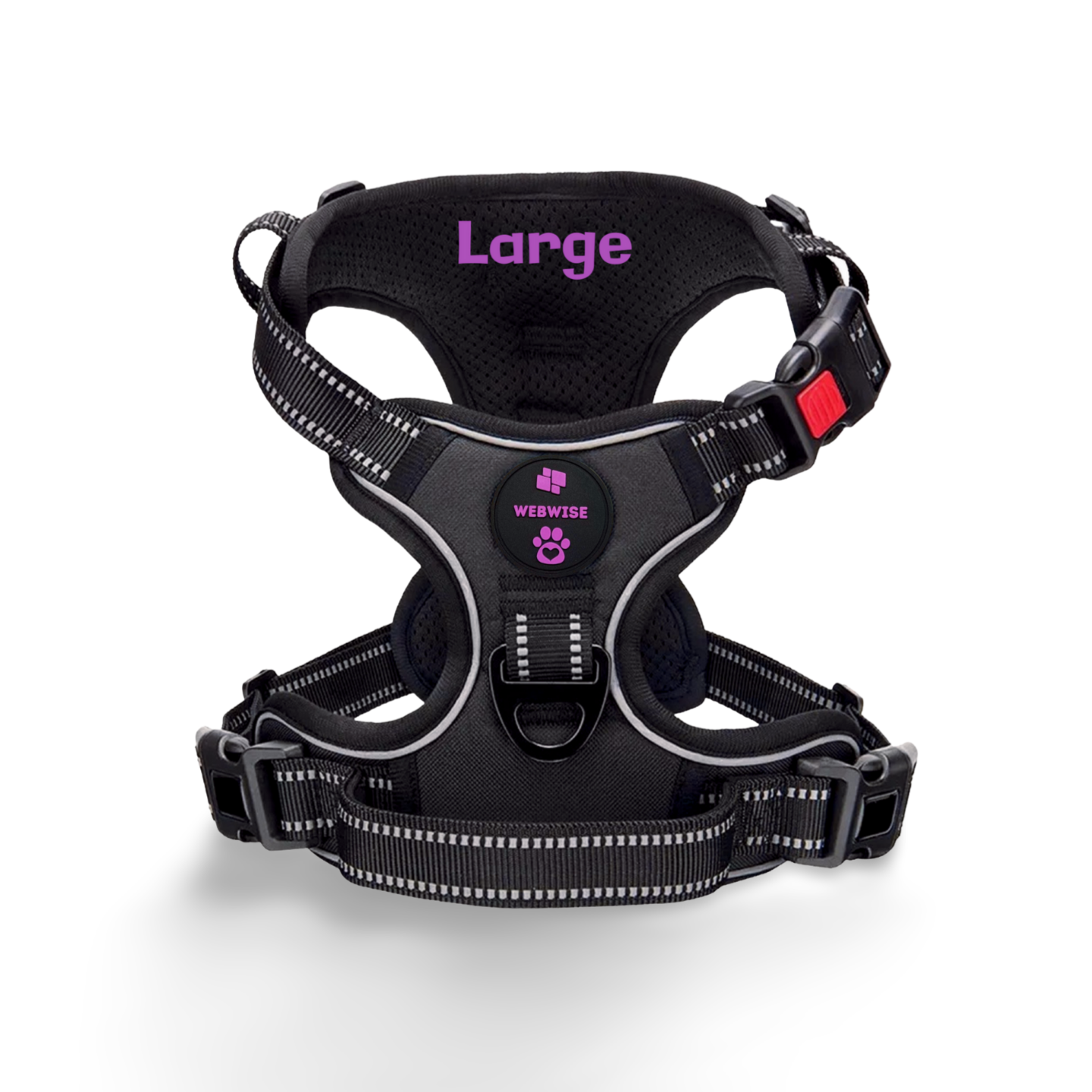 HARNAIS POUR CHIEN GRAND & ANTI-TRACTION – CONFORT MAXIMUM & CONTRÔLE TOTAL